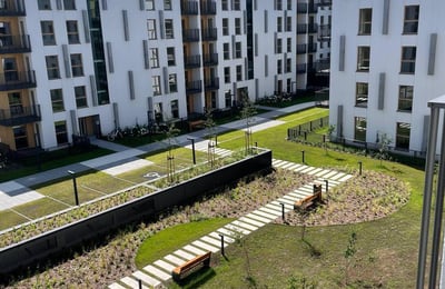 Alquiler de un moderno apartamento de 3 habitaciones, 52 m², Cracovia, Polonia